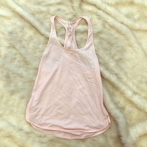 Lululemon Super Soft Muscle Tank - Size 2 (pink)